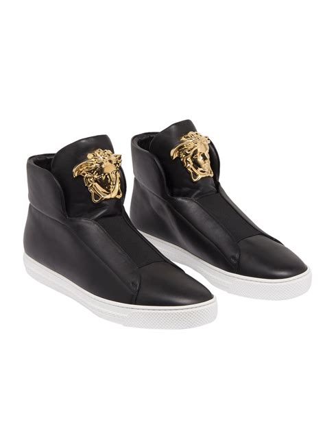 versace black sneakers|gianni versace sneakers.